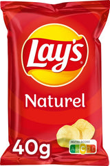 Lay's Chips Naturel 40 gram - Decandy.nl