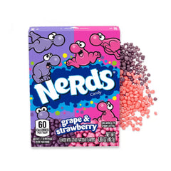Nerds – Grape and Strawberry (46g) - Decandy